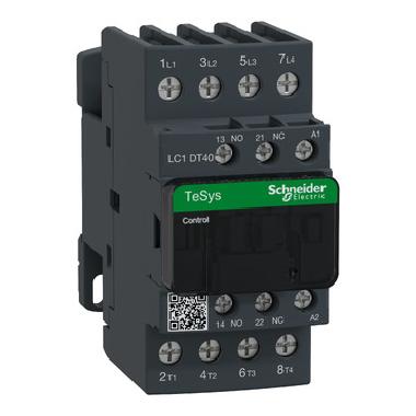 Contattore TeSys LC1D - 4 poli - AC1 440V 40 A - 24 V AC - SCHNEIDER ELECTRIC LC1DT40B7 product photo Photo 01 3XL