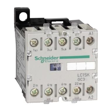 Contattore miniaturizzato TeSys SK - 3P (3 NA) - AC3 - 690 V 9 A - 230 Vca - SCHNEIDER ELECTRIC LC1SKGC310P7 product photo Photo 01 3XL