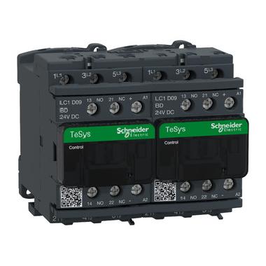 Teleinvertitore TeSys LC2D - 3 poli - AC3 440 V 9 A - 24 V CC - SCHNEIDER ELECTRIC LC2D09BD product photo Photo 01 3XL