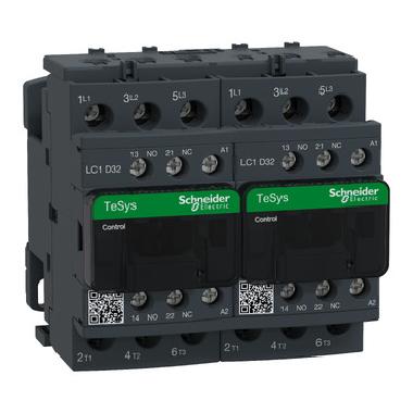 Teleinvertitore TeSys LC2D - 3 poli - AC3 440 V 32 A - 110 V CA - SCHNEIDER ELECTRIC LC2D32F7 product photo Photo 01 3XL