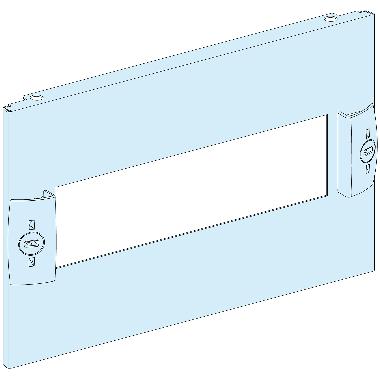 Piastra frontale modulare 4M L250 - SCHNEIDER ELECTRIC LVS03214 product photo Photo 01 3XL