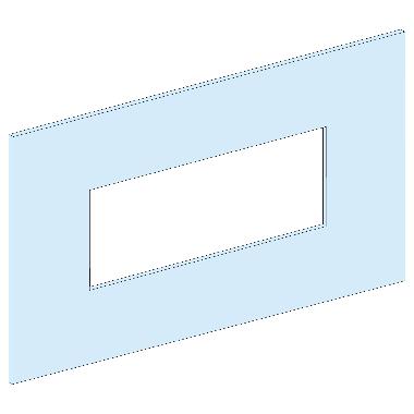 Piastra frontale comm Monoblocco INS250 - SCHNEIDER ELECTRIC LVS03247 product photo Photo 01 3XL