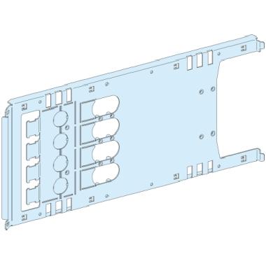 Piastra di fondo NS630 H 4P rim/est - SCHNEIDER ELECTRIC LVS03454 product photo Photo 01 3XL
