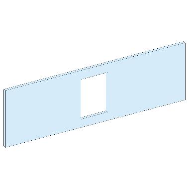 Piastra frontale INS250 H - SCHNEIDER ELECTRIC LVS03617 product photo Photo 01 3XL