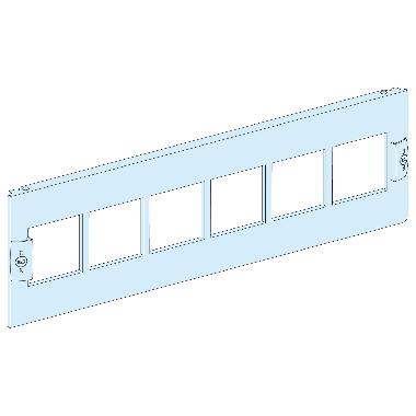 Piastra frontale 6x72X72/misura - SCHNEIDER ELECTRIC LVS03910 product photo Photo 01 3XL