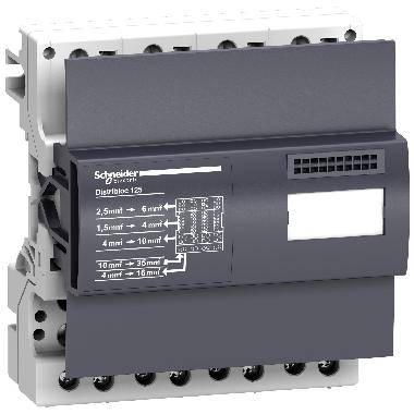 Blocco di distribuzione DISTRIBLOC 125 - SCHNEIDER ELECTRIC LVS04045 product photo Photo 01 3XL
