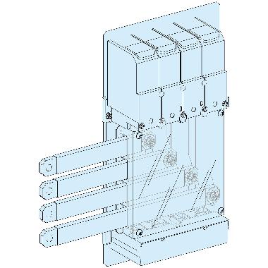 Blocco alimentazione NS630 canalina - SCHNEIDER ELECTRIC LVS04076 product photo Photo 01 3XL