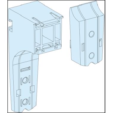 10 SUPPORTI REGOLABILI PER CANALINE H - SCHNEIDER ELECTRIC LVS04256 product photo Photo 01 3XL