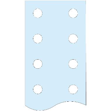 Barra preforata V 80X5 - SCHNEIDER ELECTRIC LVS04518 product photo Photo 01 3XL