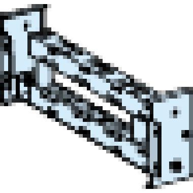 Supporto barre H barre 5/10mm - SCHNEIDER ELECTRIC LVS04664 product photo Photo 01 3XL