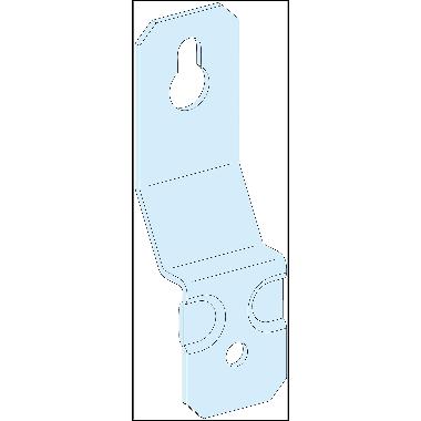 STAFFE DI FISSAGGIO A MURO G 2009 4pz - SCHNEIDER ELECTRIC LVS08804 product photo Photo 01 3XL