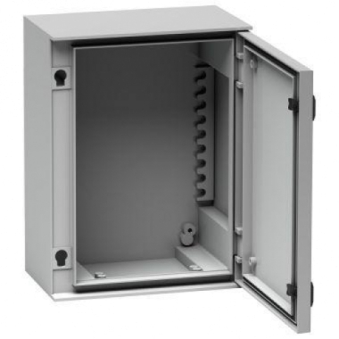 CASSETTA POLIESTERE A PARETE THALASSA PLM PORTA PIENA 530X430X200MM IP66 IK10 RAL 7035 - SCHNEIDER ELECTRIC NSYPLM54G - SCHNEIDER ELECTRIC NSYPLM54G product photo Photo 01 3XL