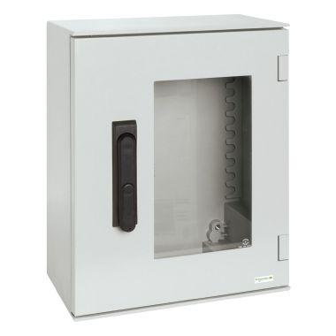 Cassa in poliestere 645x435x250 IP66 RAL 7035 - SCHNEIDER ELECTRIC NSYPLM64TVG product photo Photo 01 3XL
