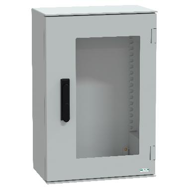 Cassa in poliestere 645x435x250 IP66 RAL 7035 - SCHNEIDER ELECTRIC NSYPLM64TVG product photo Photo 01 3XL