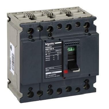 28132 - NSC100N INTERRUTTORE FISSO ANTERIORE 4P TM25D - SCHNEIDER ELECTRIC 28132 product photo Photo 01 3XL