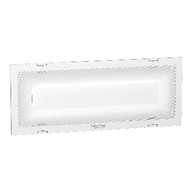 Plafoniera emergenza Exiway Trend, IP42, Autoalimentato Autodiagnosi Connesso Activa-link, SE-SA, 1250/860/660/530lm SE, 550lm SA, 1/1,5/2/3h - SCHNEIDER ELECTRIC OVA47024 product photo Photo 01 3XL