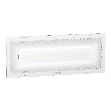 Plafoniera emergenza Exiway Trend, IP65, Autoalimentato Standard, SE-SA, 500/400/300/250lm SE, 230lm SA, 1/1,5/2/3h - SCHNEIDER ELECTRIC OVA47025 product photo Photo 01 3XL