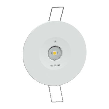Apparecchio di illuminazione Exiway Smartbeam Incasso, IP42, Autoalimentato Autodiagnosi e Centralizzata Activa/DiCube, 220lm SE/SA, 1,5h, Antipanico - SCHNEIDER ELECTRIC OVA48953 product photo Photo 01 3XL