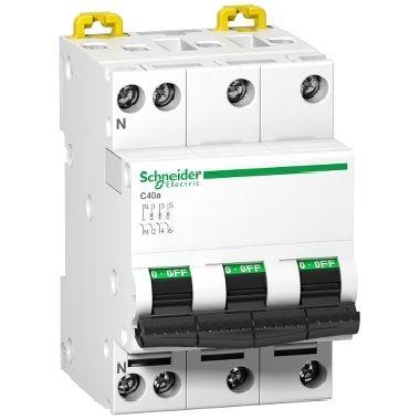 A9N17530 – INTERRUTTORE MAGNETOTERMICO C40A 3P+N C 32A 4500A - SCHNEIDER ELECTRIC A9N17530 product photo Photo 01 3XL