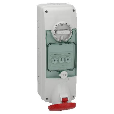 Presa da parete inter./fusibilata Unika IP65 63A 380V 3P+N+T - SCHNEIDER ELECTRIC PKB63R535 product photo Photo 01 3XL