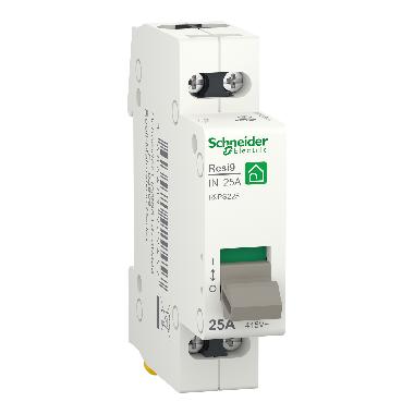 Interruttore sezionatore RESI9 IN 2P 25A 1 Modulo - SCHNEIDER ELECTRIC R9PS225 product photo Photo 01 3XL
