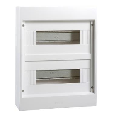 Centralino parete bianco senza porta Mini Coreos Light IP40 2 file 24 moduli - SCHNEIDER ELECTRIC SL80770 product photo Photo 01 3XL