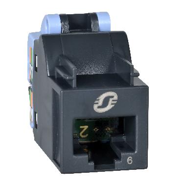 PRESA RJ45 S-ONE CATEGORIA  6 UTP - SCHNEIDER ELECTRIC VDIB17726U12 product photo Photo 01 3XL