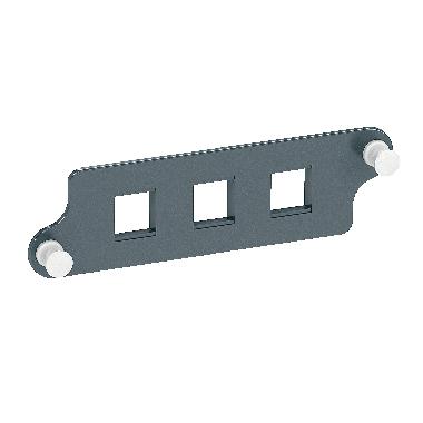 Piastra 3 LC per Actassi 19' - SCHNEIDER ELECTRIC VDIM155031 - SCHNEIDER ELECTRIC VDIM155031 product photo Photo 01 3XL