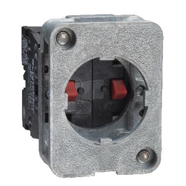 Contatti ad impulso - 1 NO - montaggio frontale, interasse 30 O 40 MM - SCHNEIDER ELECTRIC XACS411 product photo Photo 01 3XL