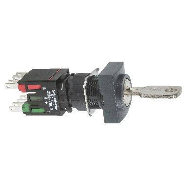 SELETTORE A CHIAVE - SCHNEIDER ELECTRIC XB6DGC5B - SCHNEIDER ELECTRIC XB6DGC5B - SCHNEIDER ELECTRIC XB6DGC5B product photo Photo 01 3XL