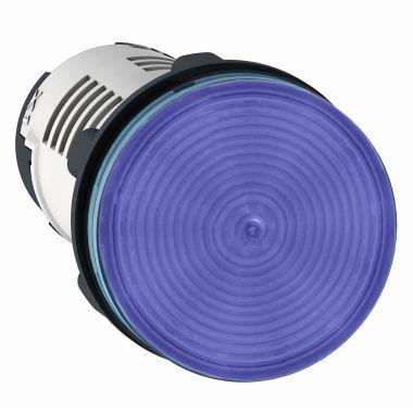 Lampada spia - LED - blu - 230 V - SCHNEIDER ELECTRIC XB7EV06MP product photo Photo 01 3XL
