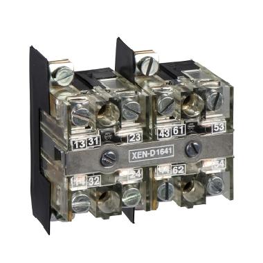 Contatto pulsantiera pensile 240 VAC 3A XAC - SCHNEIDER ELECTRIC XEND2611 product photo Photo 01 3XL