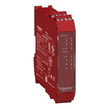 Modulo espansione di sicurezza 8 ingressi digitali m.vite - SCHNEIDER ELECTRIC XPSMCMDI0800 product photo Photo 01 3XL
