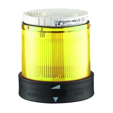 Elemento luminoso - luce lampeggiante - GIALLA - 230 VAC - SCHNEIDER ELECTRIC XVBC5M8 product photo Photo 01 3XL