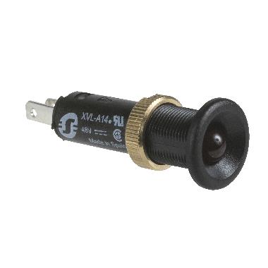 Lampada spia D.8 - IP40 - rossa - LED sporgente - 48V - faston - SCHNEIDER ELECTRIC XVLA144 product photo Photo 01 3XL