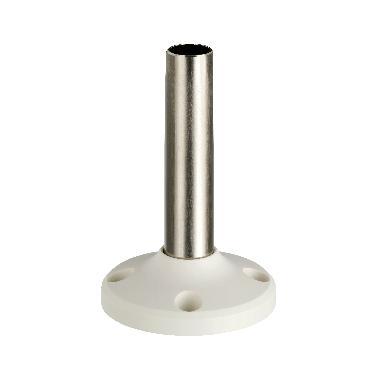 Tubo di supporto c/base di fissaggio l=100mm - alluminio bianco - XVM - SCHNEIDER ELECTRIC XVMZ02 product photo Photo 01 3XL