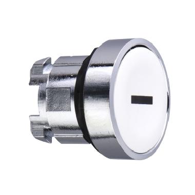 Testa pulsante D. 22 - ad impulso - filoghiera - bianca - i - SCHNEIDER ELECTRIC ZB4BA131 product photo Photo 01 3XL