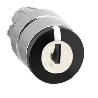 Testa selettore D. 22 - 3 posizioni - Ronis 455 - centro - SCHNEIDER ELECTRIC ZB4BG01 product photo Photo 01 3XL