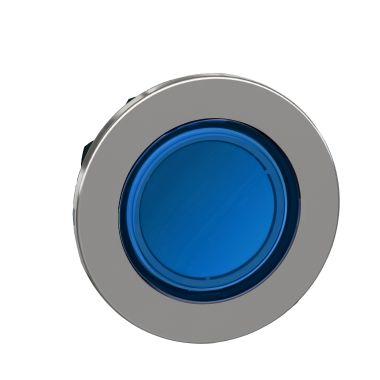 Testa pulsante luminoso  blu filopannello- per LED universale- Ø30 - SCHNEIDER ELECTRIC ZB4FW363 product photo Photo 01 3XL