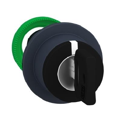 Testa selettore a chiave 3 posizioni D.30mm - SCHNEIDER ELECTRIC ZB5FG0 product photo Photo 01 3XL