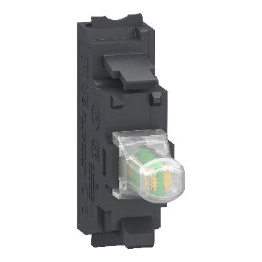 Elemento luminoso- D.22 - LED universale - 230-240 Vac  a molla - SCHNEIDER ELECTRIC ZBVM15 product photo Photo 02 3XL