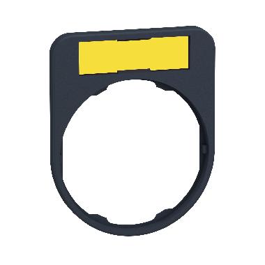 Portaetichetta + etichetta per teste filopannello D.30 - SCHNEIDER ELECTRIC ZBYF4101 product photo Photo 01 3XL