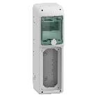 Quadro Kaedra IP65 5 moduli 1 presa interbloccata Unika - SCHNEIDER ELECTRIC 10370 product photo