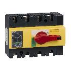Interruttore / sezionatore Compact INS160 - 160 A - 4 poli - comando emergenza - SCHNEIDER ELECTRIC 28929 product photo