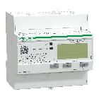 Contatore energia iEM3115 - 3P+N -inserzione diretta 63A -reset 2DI multitar.MID - SCHNEIDER ELECTRIC A9MEM3115 product photo