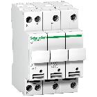 Base portafusibile STI - 3P+N - 8.5x31.5 - 400 Vca - SCHNEIDER ELECTRIC A9N15657 product photo