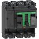 Base interruttore, ComPacT NSX160F, 36kA/415VAC, 4 poli, valore nominale telaio 160A, senza Sganciatore - SCHNEIDER ELECTRIC C16F4 - SCHNEIDER ELECTRIC C16F4 product photo