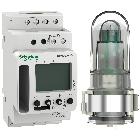 Interruttore crepuscolare SMART Acti 9 IC100kp + 2C (1 - 99000 lux) - SCHNEIDER ELECTRIC CCT15495 product photo