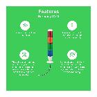 LED ARANCIONE 24 V BA15D - SCHNEIDER ELECTRIC DL2EDB8SB - SCHNEIDER ELECTRIC DL2EDB8SB - SCHNEIDER ELECTRIC DL2EDB8SB product photo