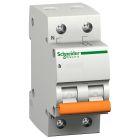 INTERRUTTORE MAGNETOTERMICO DOMA42 2P C 10A - SCHNEIDER ELECTRIC DOMA42C10 - SCHNEIDER ELECTRIC DOMA42C10 product photo